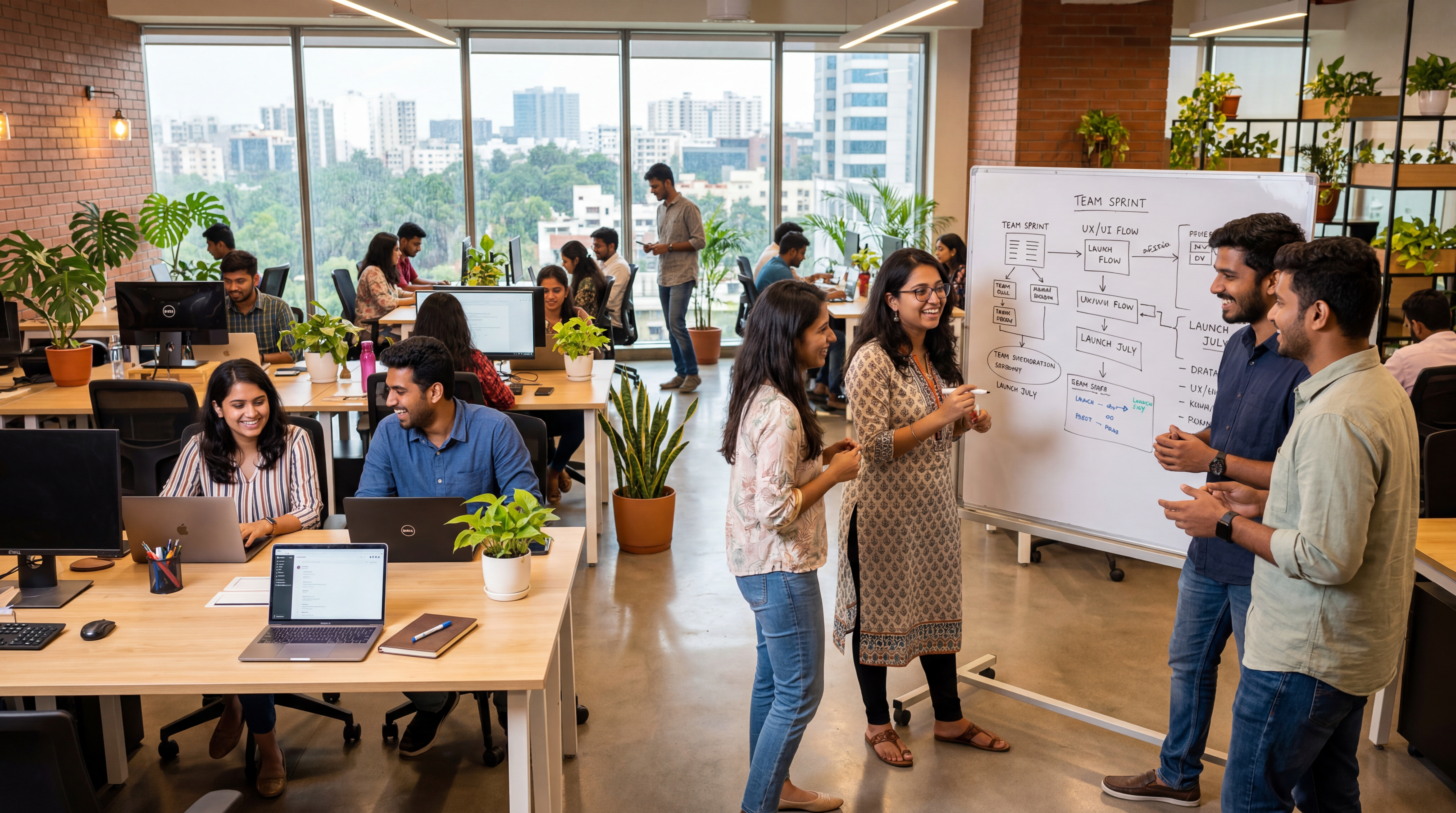 Life at Serviflex Global office in Uttar Pradesh