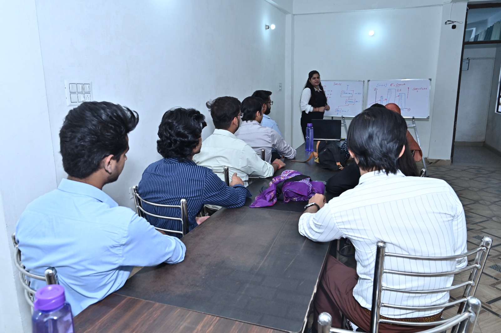 Serviflex team planning session โ how we approach every client problem